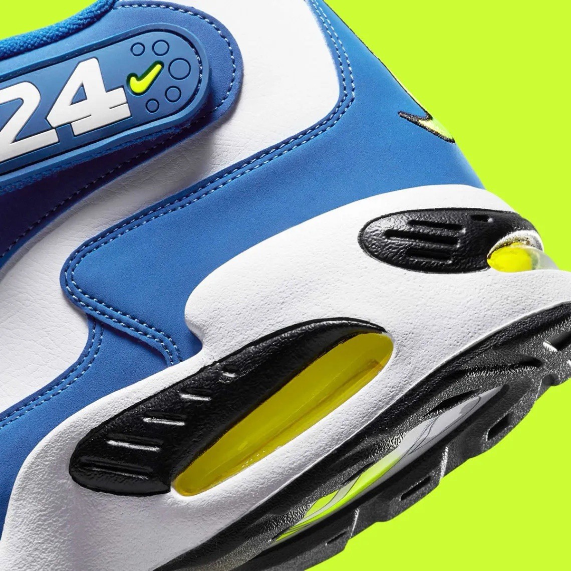 Nike Air Griffey Max 1 Varsity Royal Black Volt Sneaker DJ5161-400 Men Size 11.5