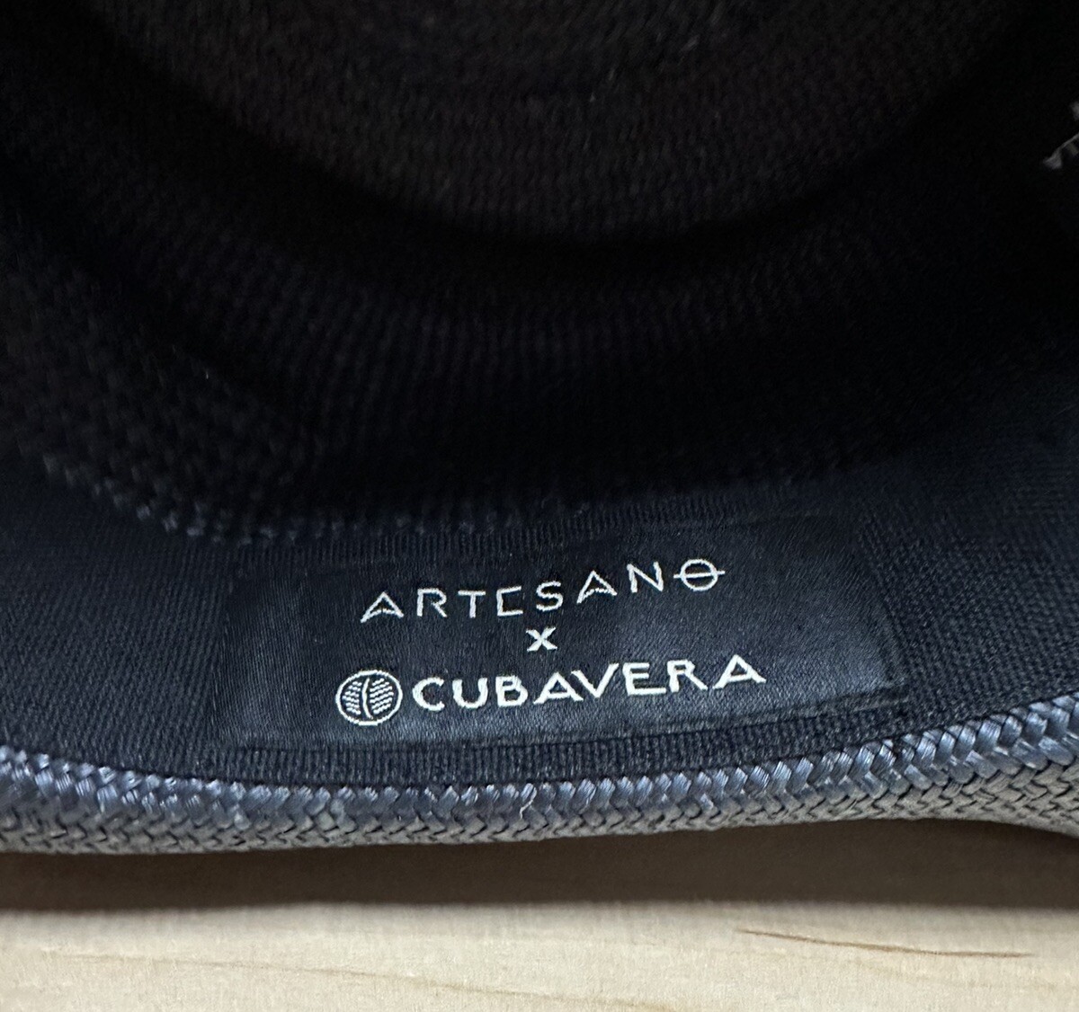 Artesano X Cubavera Toquilla Straw Hat Made in Equador Black Band Size XXL