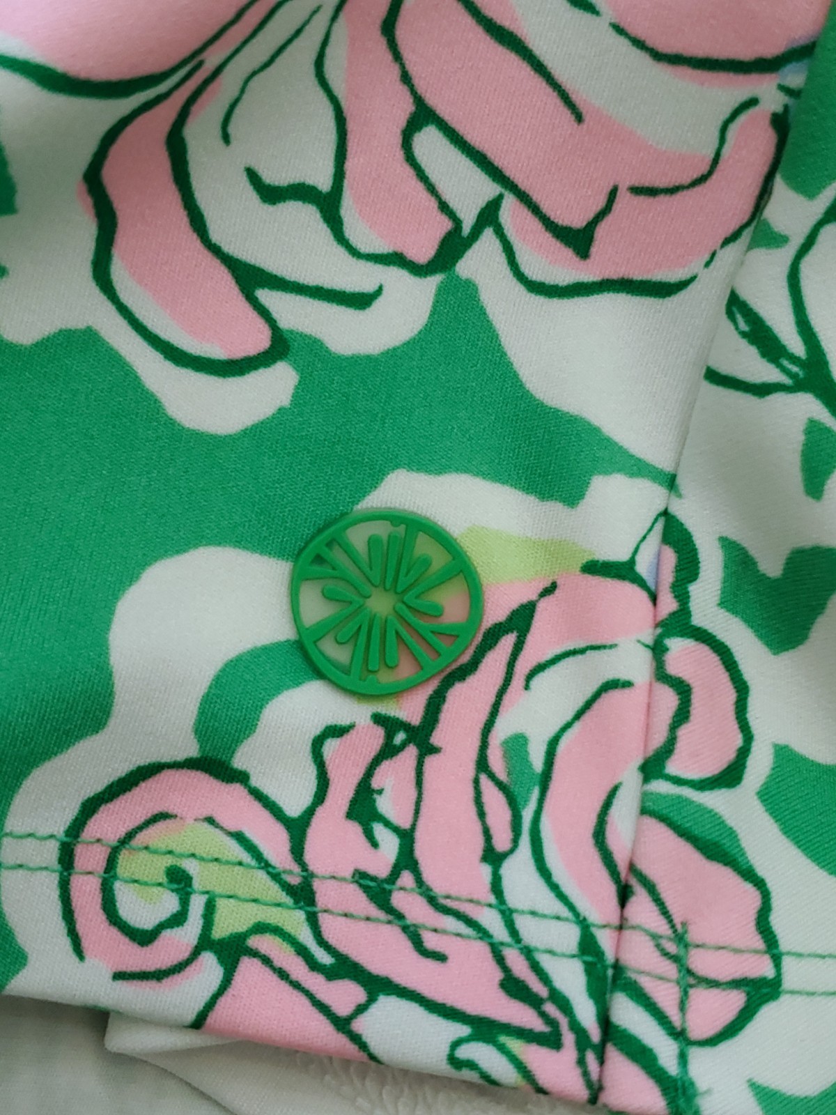 Lilly Pulitzer Women’s Bacio Skort UPF 50+ Spearmint Blossom Views Medium