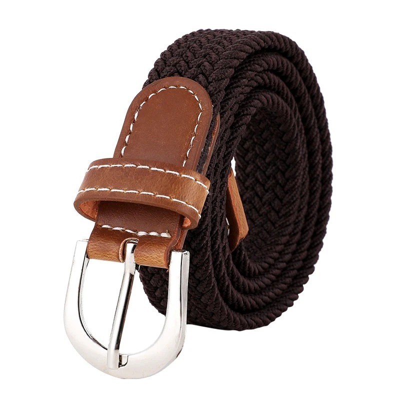 Elastic Fabric Braided Belt,Enduring Stretch Woven Belt for Unisex Men/Women/Jun