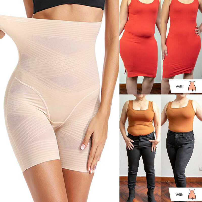 Shaperin All Day Every Day High-Waisted Shaper Shorts Pants Tummy Control US