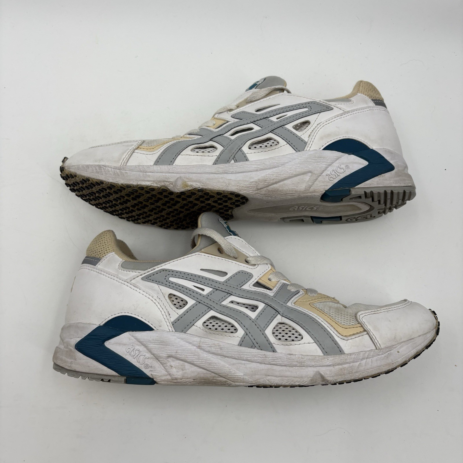 Mens Asics Gel-DS Trainer OG White Mid Grey H704Y SZ 10.5