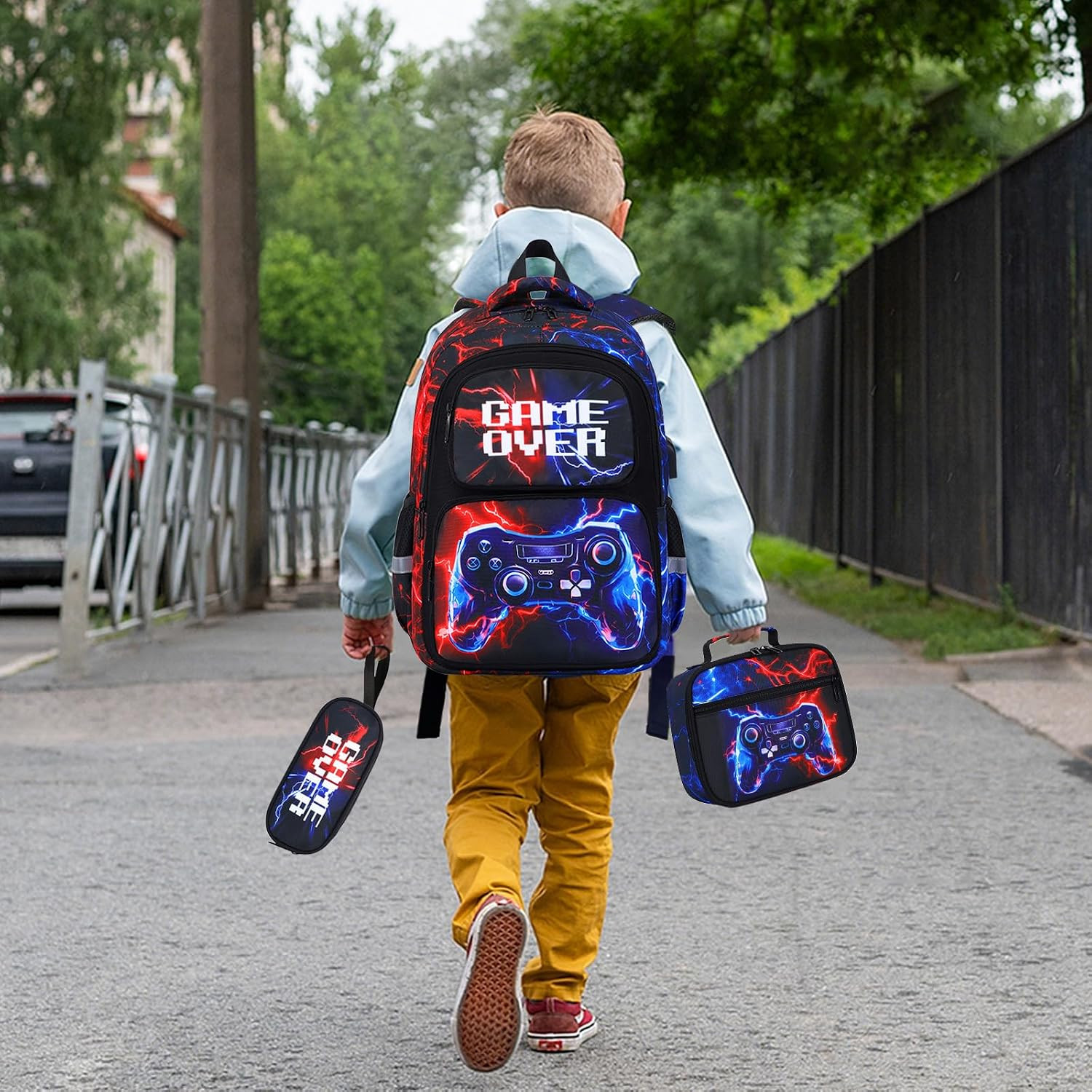 Backpack for Boys, School Bags for Kids, Bookbag for Boys Children Teens Backpac