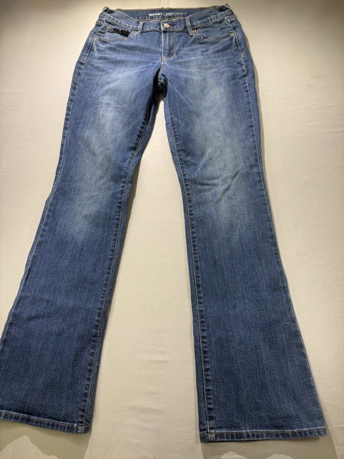 Old Navy Curvy Profile Skinny Jeans Women’s Size 6R Blue Mid Rise Denim