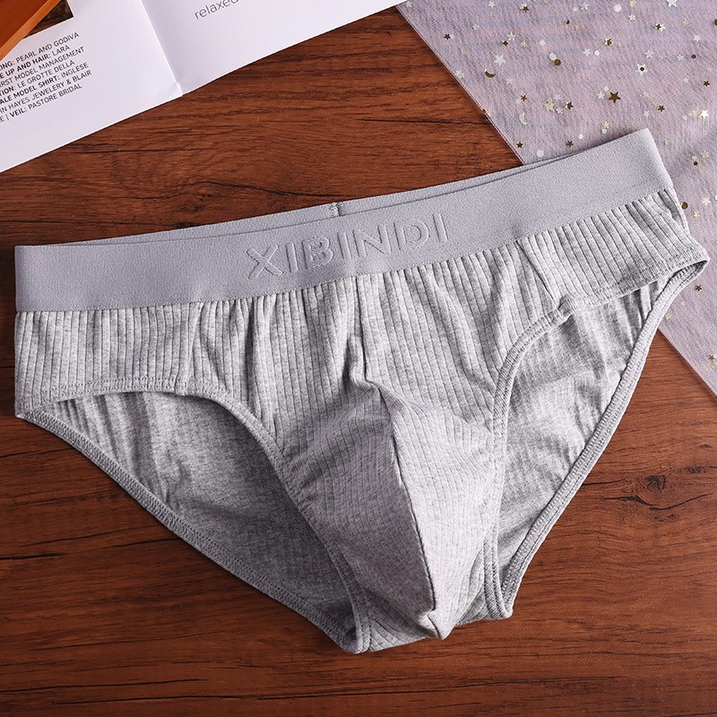 Men Sexy Cotton Knickers Briefs Underwear Large Pouch Bikini Panties Underpants