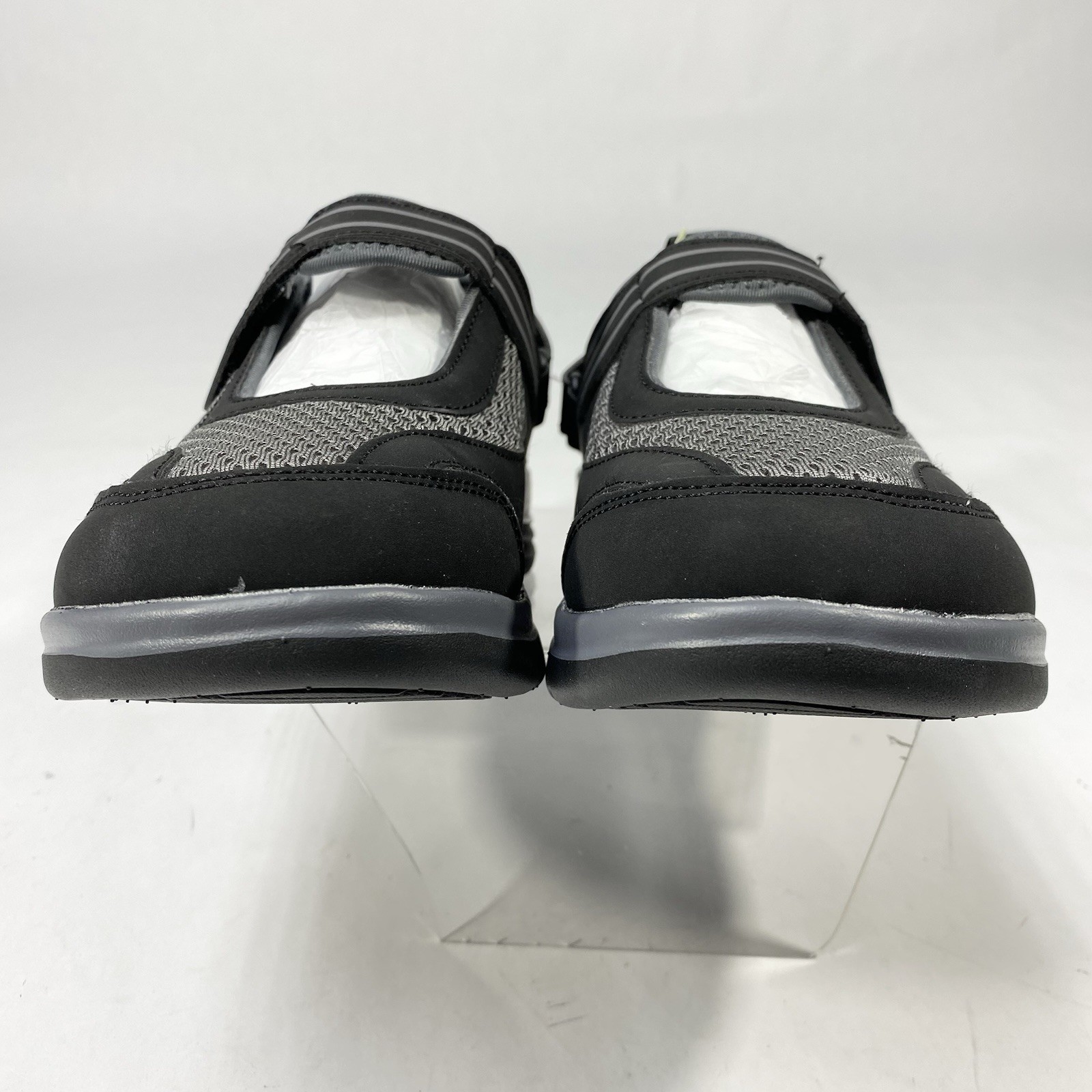 FitVille Women’s Extra Wide Diabetic Shoes Adjustable Casual Mary Jane 7EW