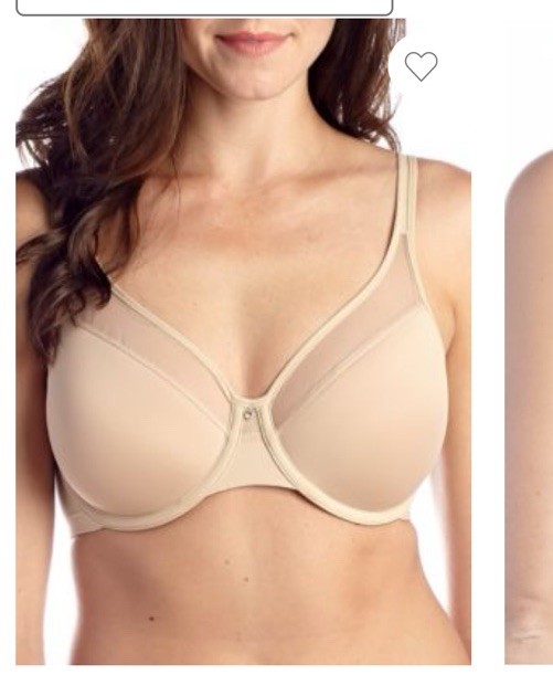 NWT Bali® One Smooth U Illusion Neckline Bra Style#3439 Size 34C