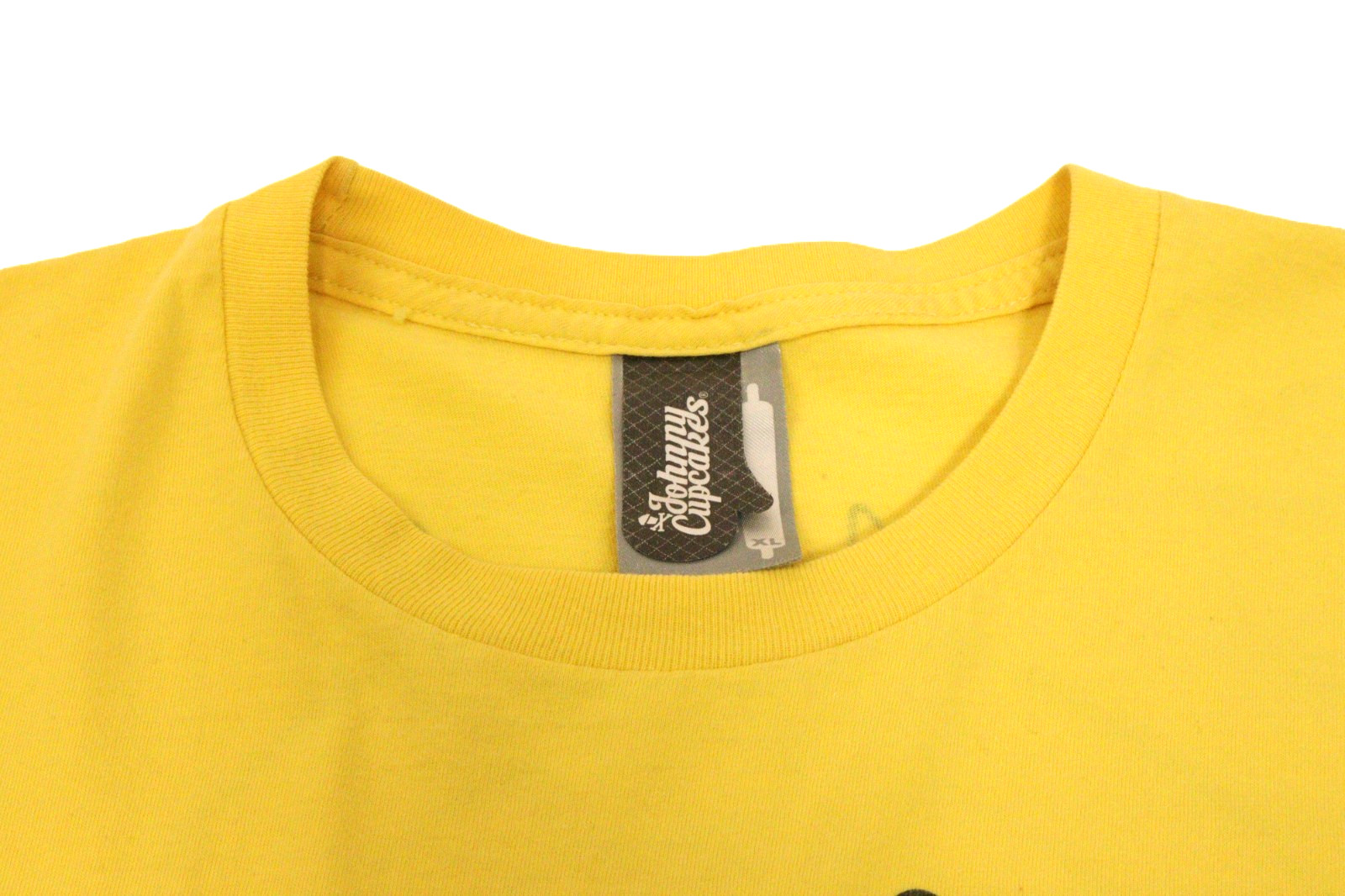Johnny Cupcakes Looney Tunes Bugs Bunny Yellow T-Shirt XL 100% Cotton T0332