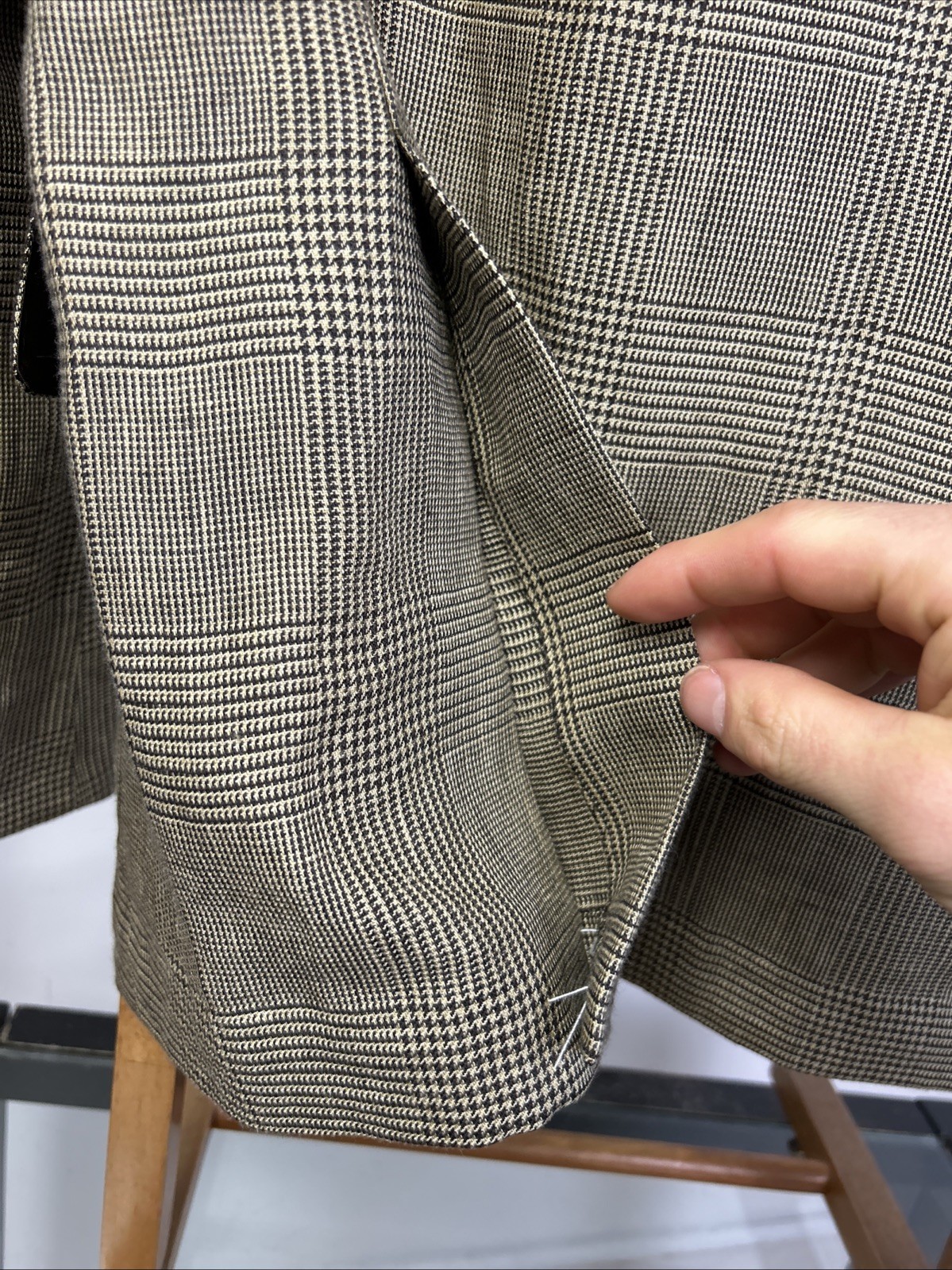 POLO RALPH LAUREN 44R Linen Glen Check Sport Coat Jacket Tweed Houndstooth BNWT