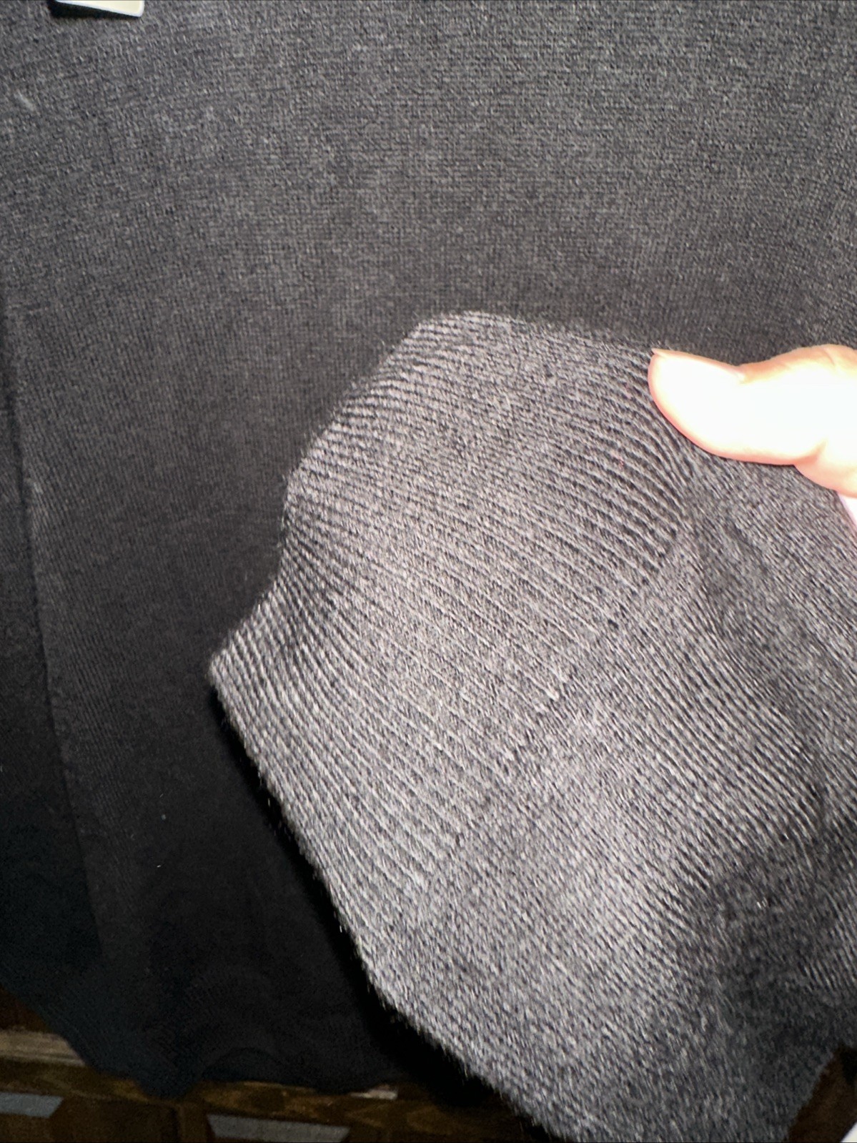 tricots st raphael Turtle Neck sweater Blk XL Long Sleeve Pullover NWT