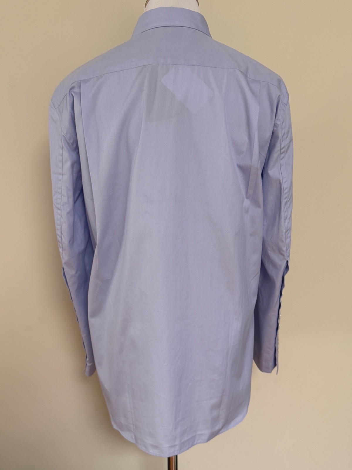 NWT Comme Des Garcons Homme Plus Blue Nine Button Long Sleeve Shirt Sz XS $790