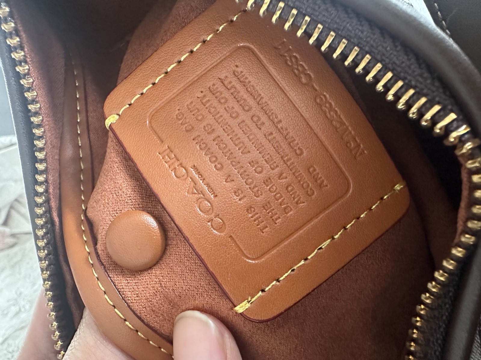 Coach Juliet Shoulder Bag Hand Bag Brown Dust bag 25