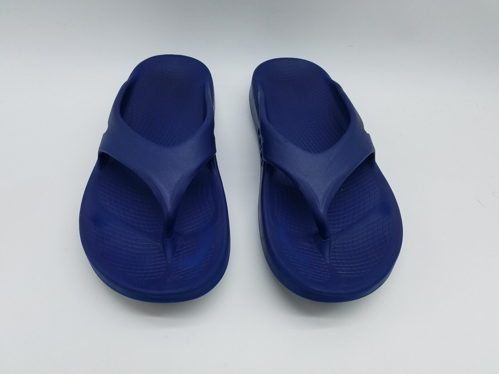 Oofos Oolala Women’s Size 9 Recovery Flip Flop Thong Sandals Blue