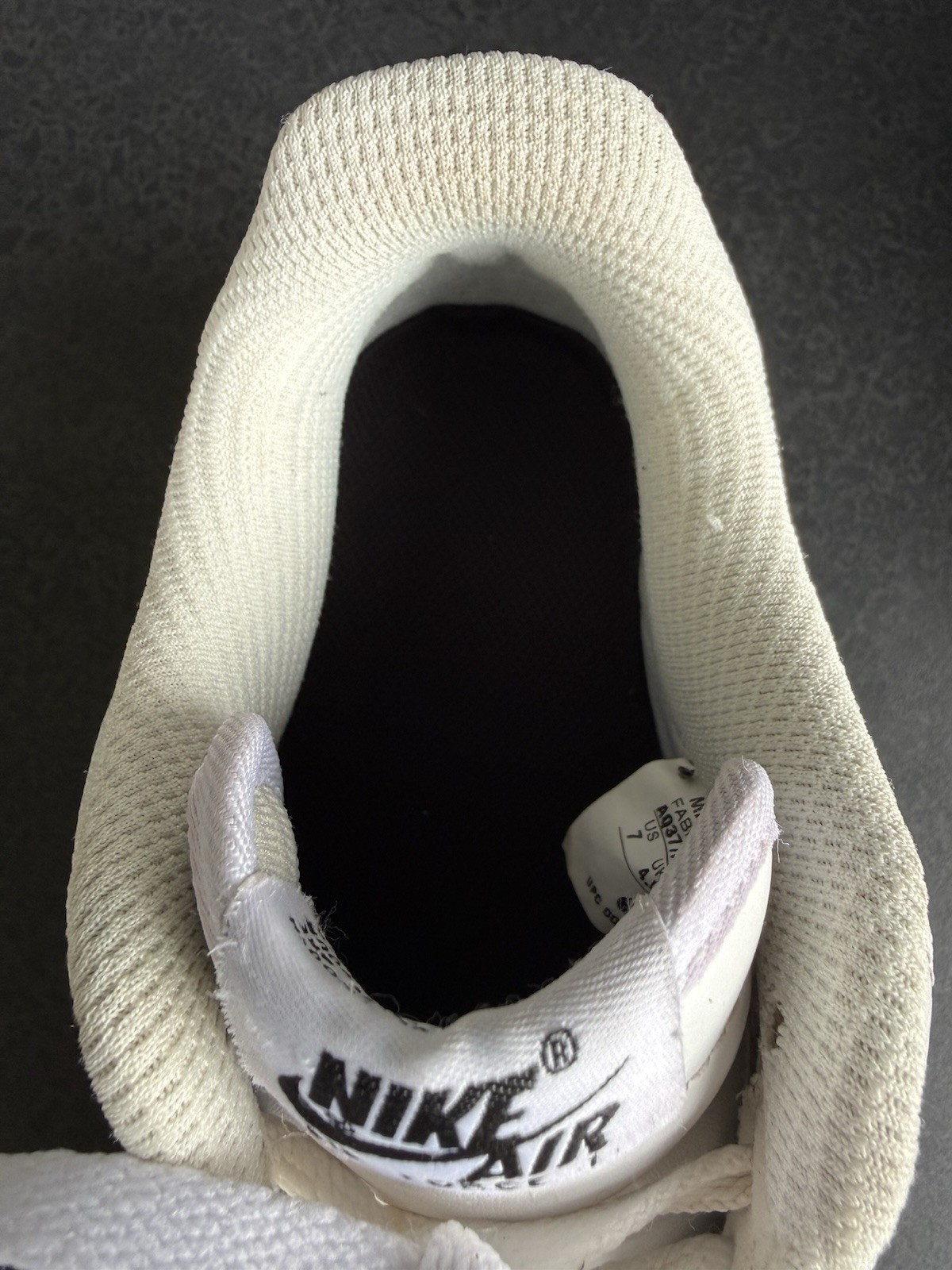 Nike Air Force 1 VPC Women’s Sz 7 White Low Top Shoes Sneakers AF1 Lifestyle