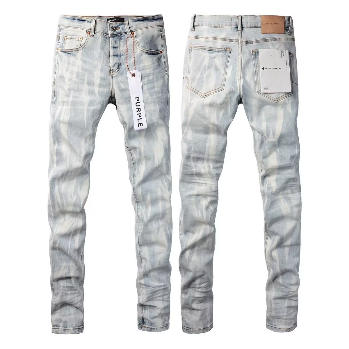 2026 Purple brand Men’s personalized fashion Leisure jeans