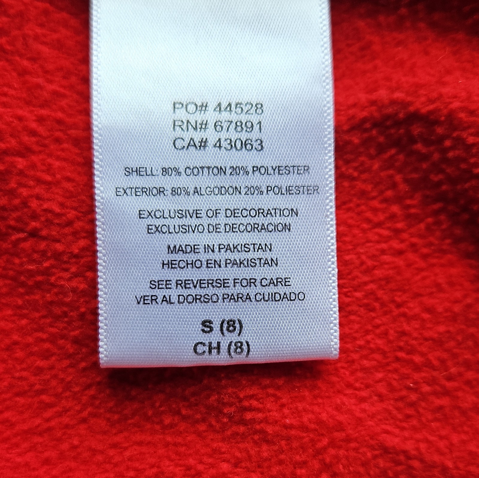 Adidas Cincinnati Reds MLB Boys Red Full Zip Hooded Hoodie w/ Pockets S (8)