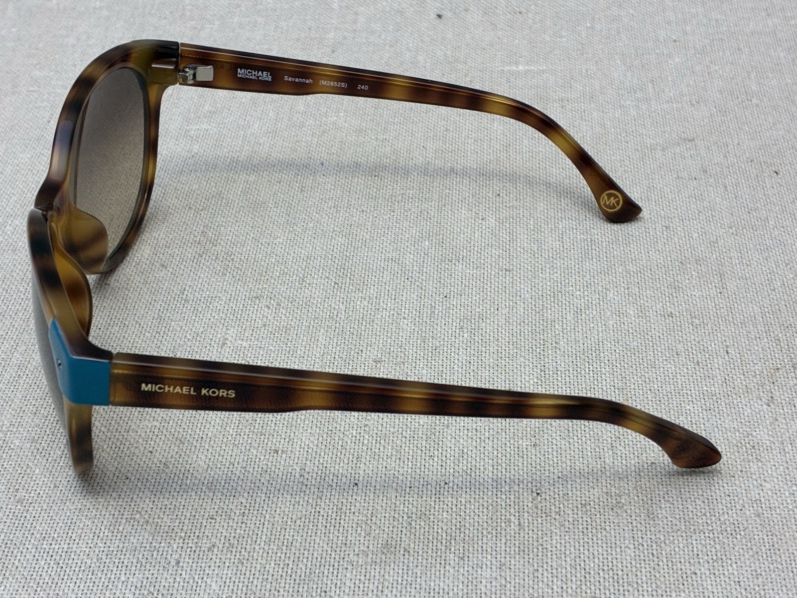 Michael Kors Savannah M2852S Soft Tortoise Sunglasses 58mm 19mm 135mm – 240