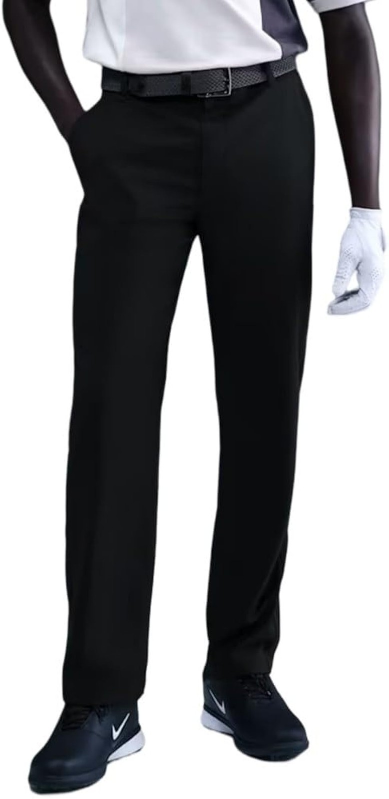 Nike Mens Dri-FIT Velocity Pants Black/Black/Black 35 – Black/Black/Black – 35W
