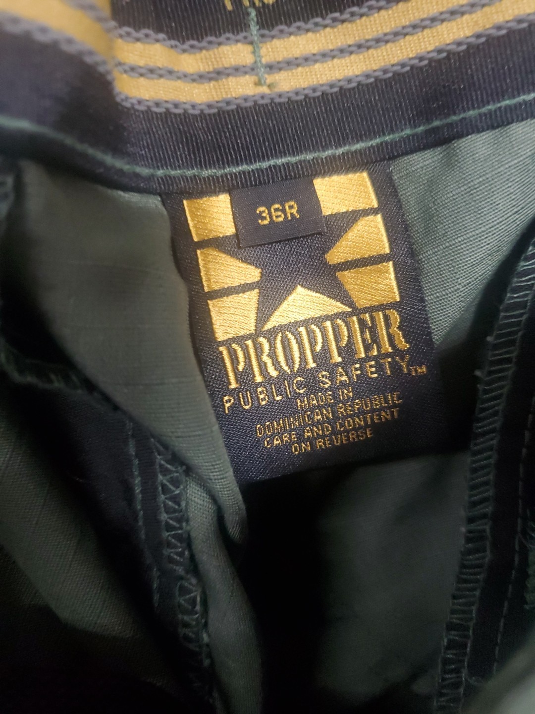 Propper Size 36 Uniform BDU Trouser- Ripstop 6 Pockets Tactical Army Cargo Pants