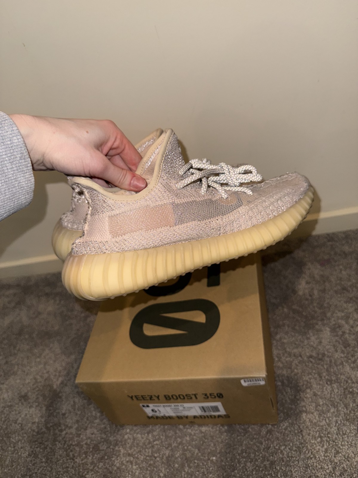 adidas YEEZY Boost 350 V2 “Synth Reflective” sneakers EU39 1/3 US6.5
