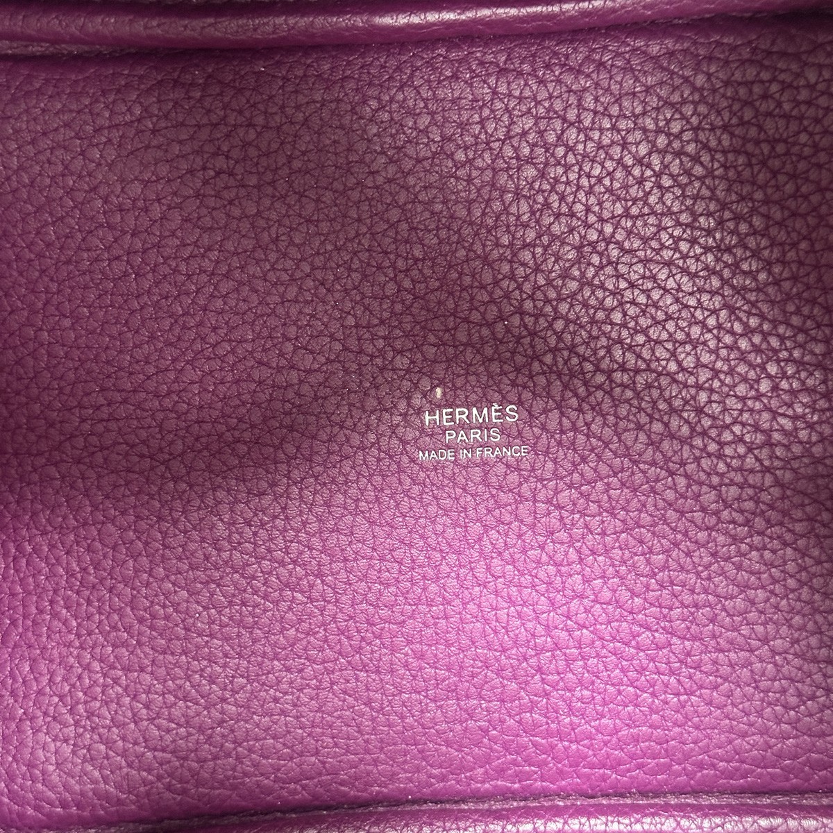 Hermes Picotin Lock 18 Anemone Purple Taurillon Clemence Palladium Hardware