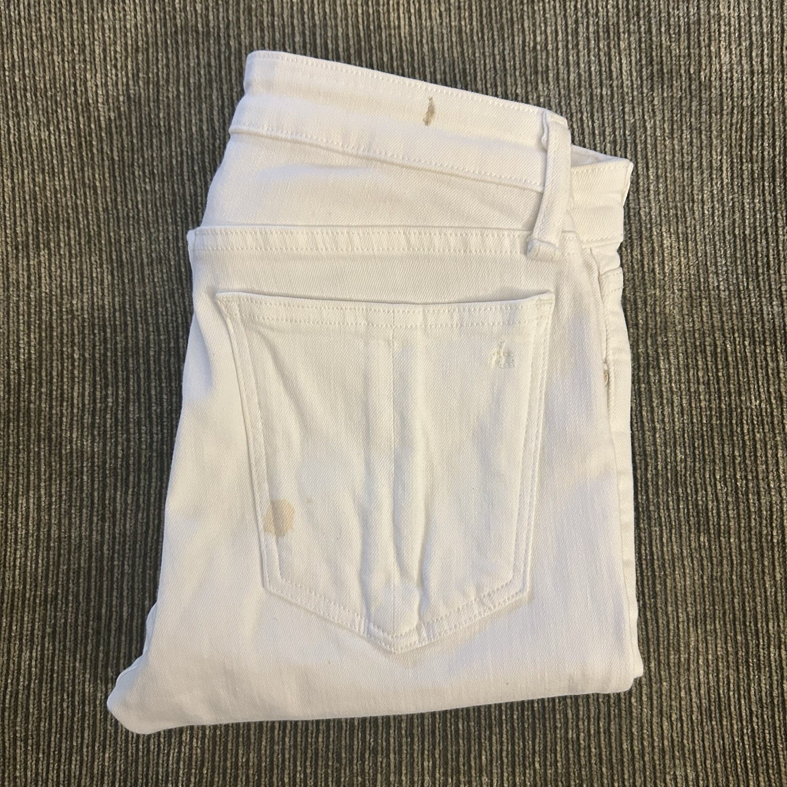 Authentic Rag & Bone New York White Skinny Jeans Women’s Size 25