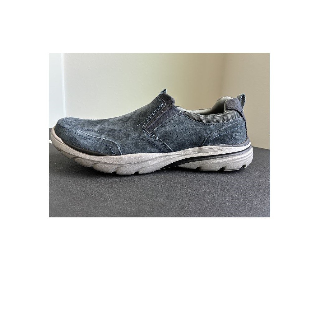 Skechers Men’s Relaxed Fit Corven Slip-On Suede Size 9.5