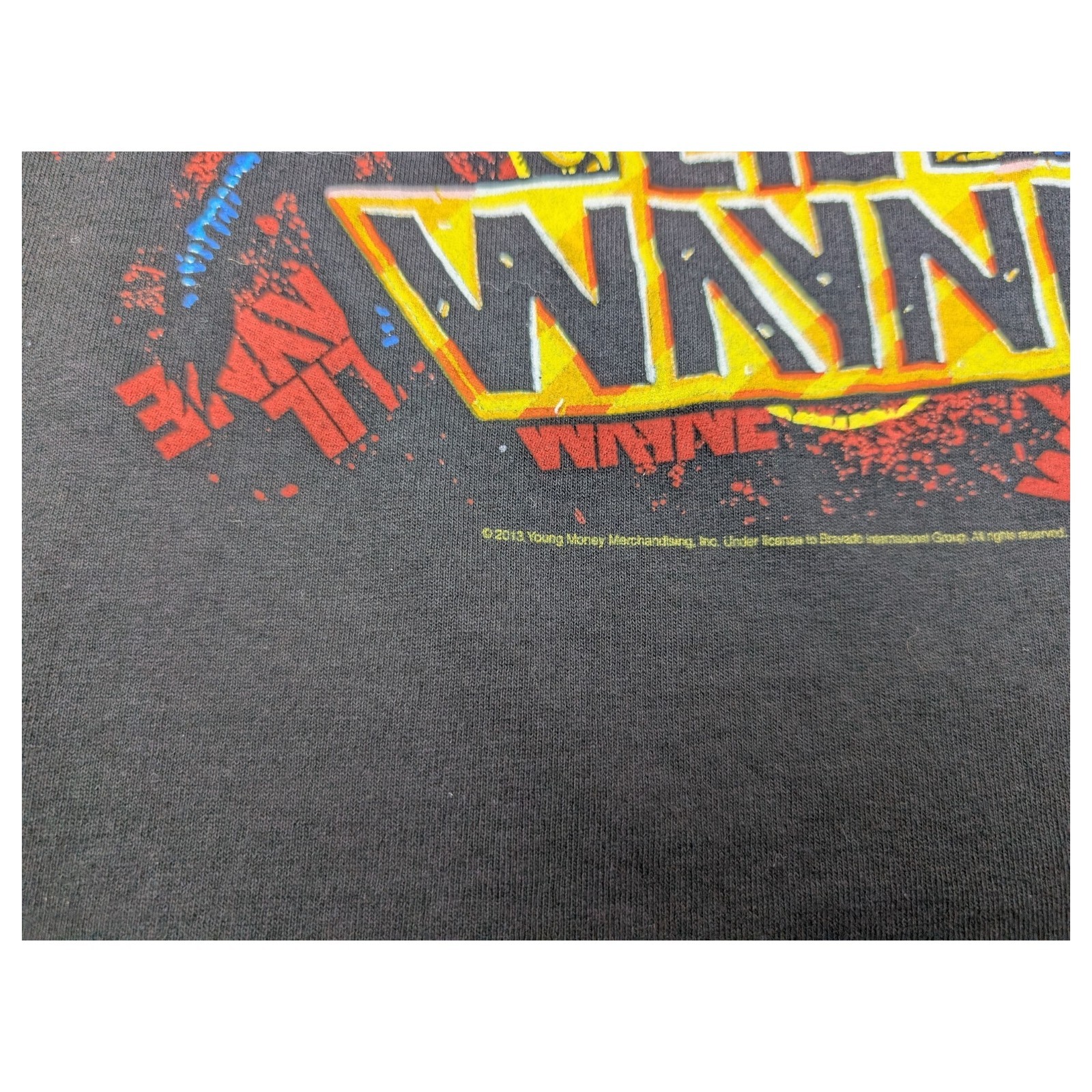Lil Wayne Rap Tee XXL Black Graphic Skeleton Shirt Hip Hop 2013