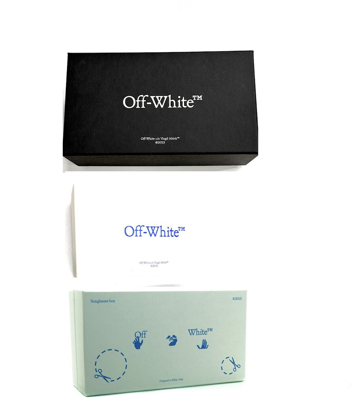 NEW Off-White Kimball OERI118S24PLA0015707 Sunglasses 64mm 100% Authentic