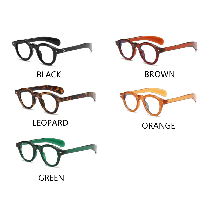 Men Women Round Retro Photochromic Reading Glasses Outdoor Sunglasses New