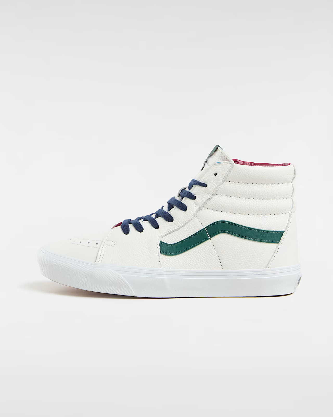 NWT MEN’S VANS SK8-HI VARSITY SNEAKERS/SHOES SIZE 9.WHITE/MULTI.BRAND NEW 2026.