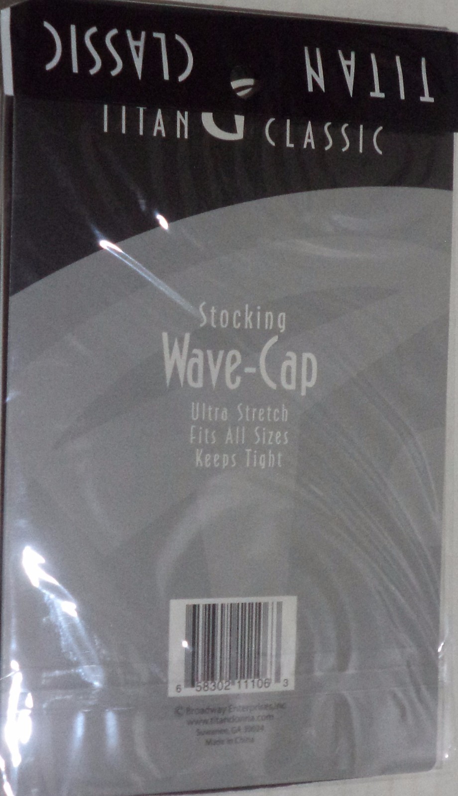 Titan Classic Stocking Wave-Caps one size fit all, 2 Count
