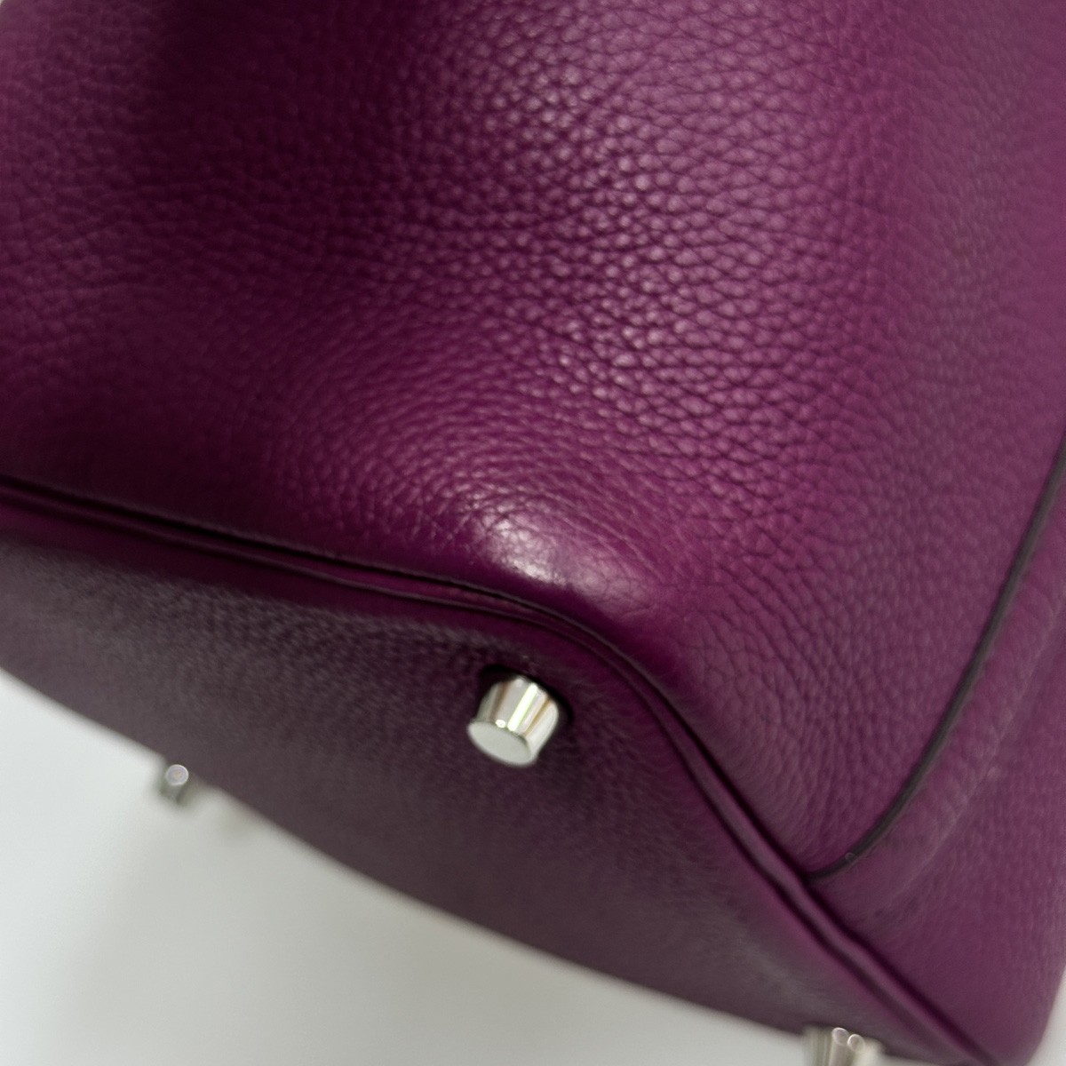 Hermes Picotin Lock 18 Anemone Purple Taurillon Clemence Palladium Hardware