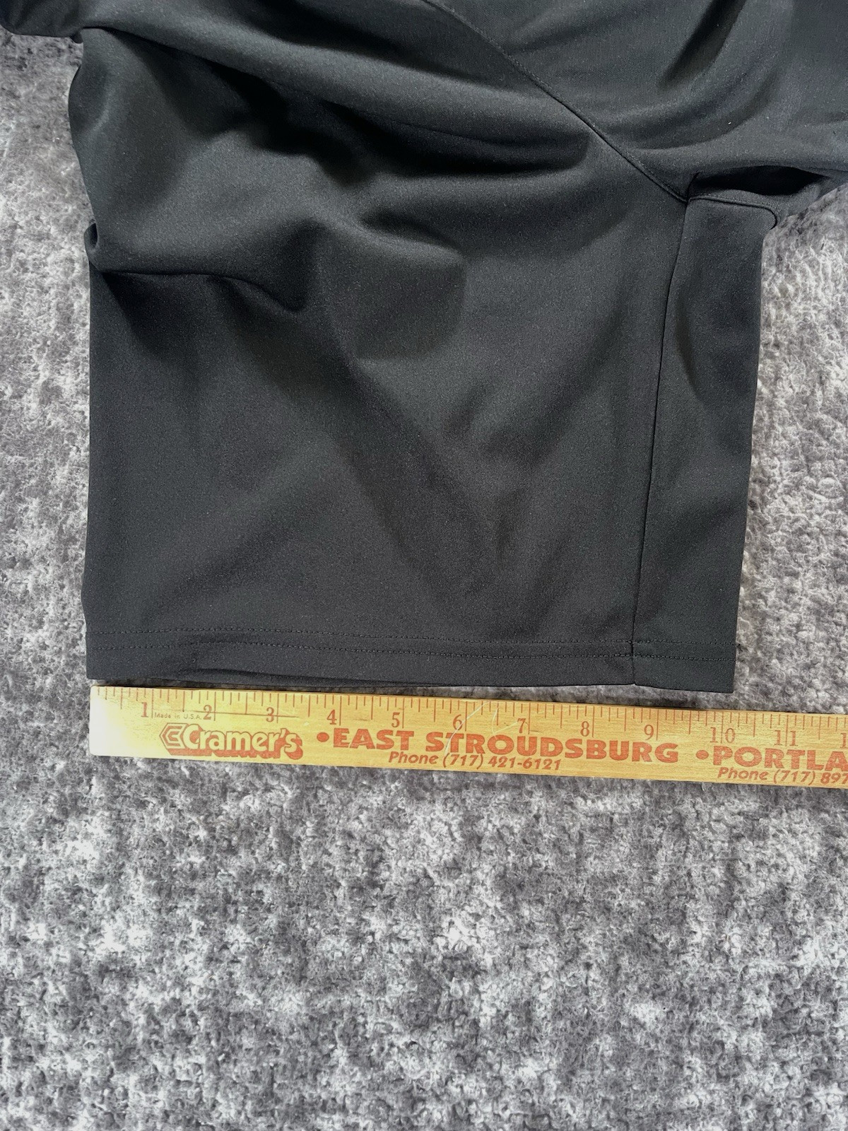 Adidas Black Logo Active Shorts Size 14/14 Athletic Wear Lightweight Apparel