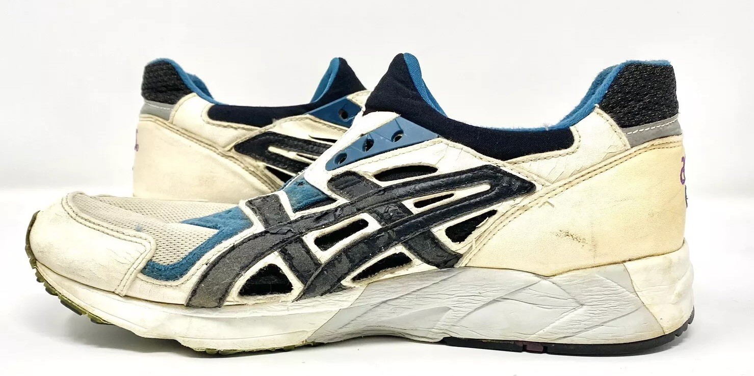 Men’s Vintage 90’s 1995 ASICS GEL-DS Trainer World Performance White Black sz 12