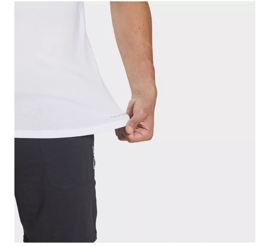 Pair of Thieves Men’s SuperSoft 2-Pack V-Neck Undershirts – White