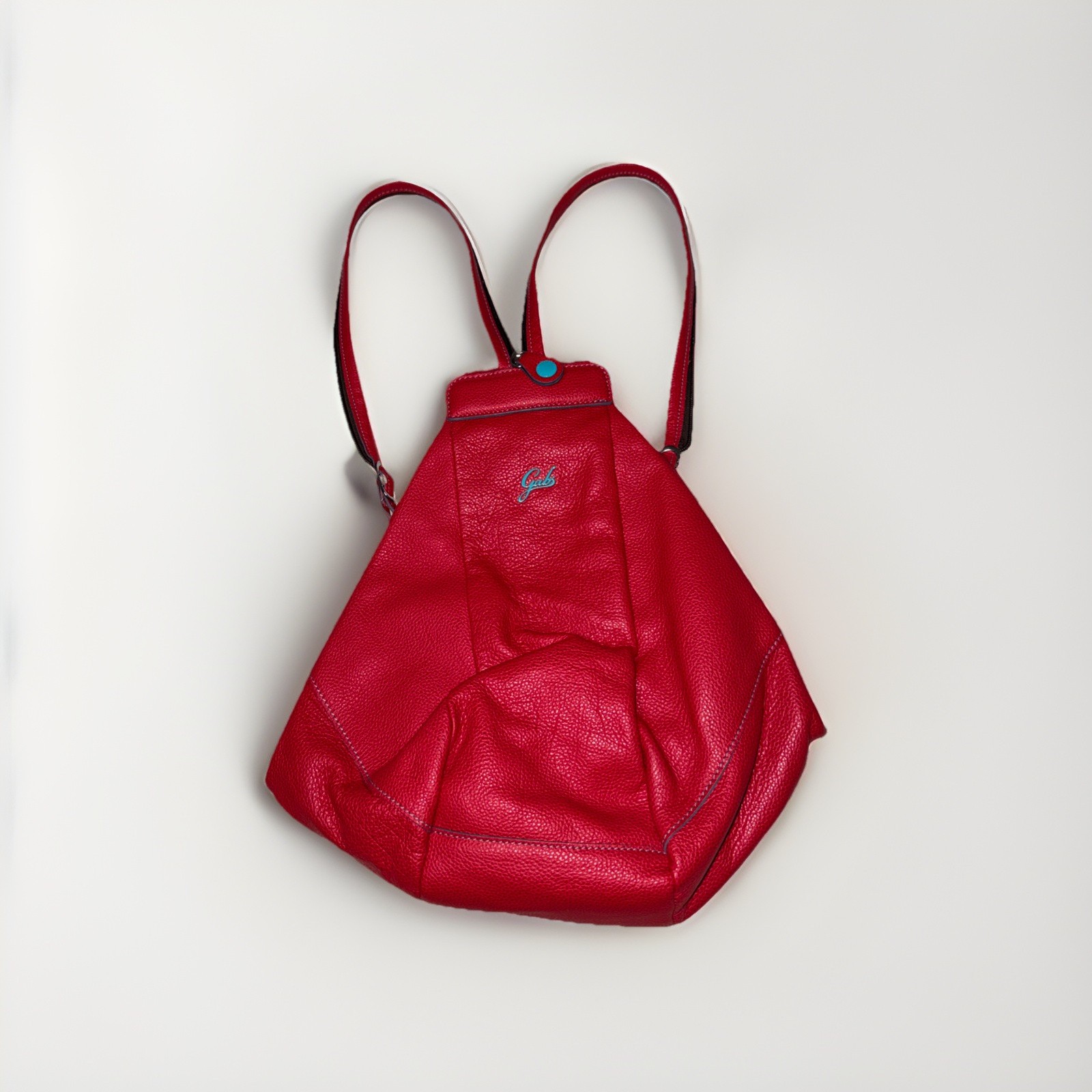 Gabs Greta Vitello-Calf Leather Convertible Sling Bag Or Backpack Made In Italy
