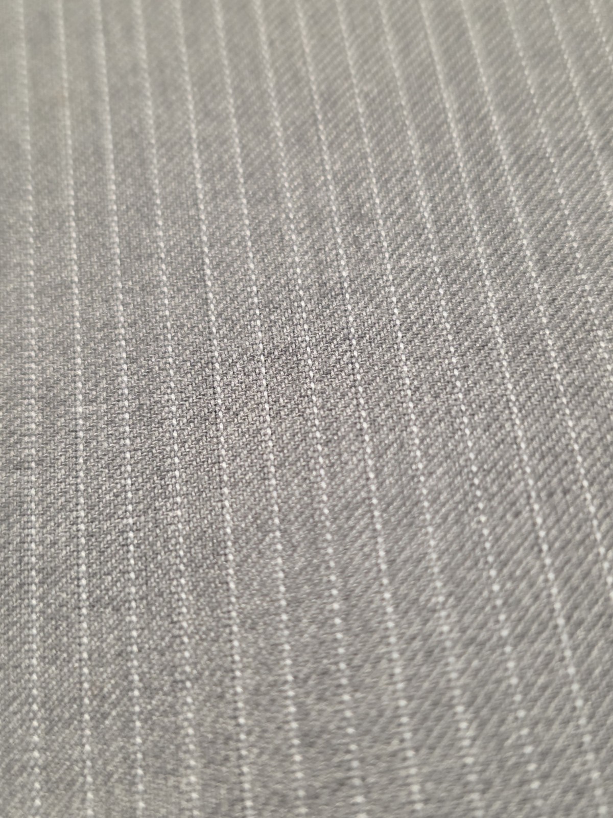 44R Men’s Lineage Blazer Striped Light Gray 2 Button Sport Coat