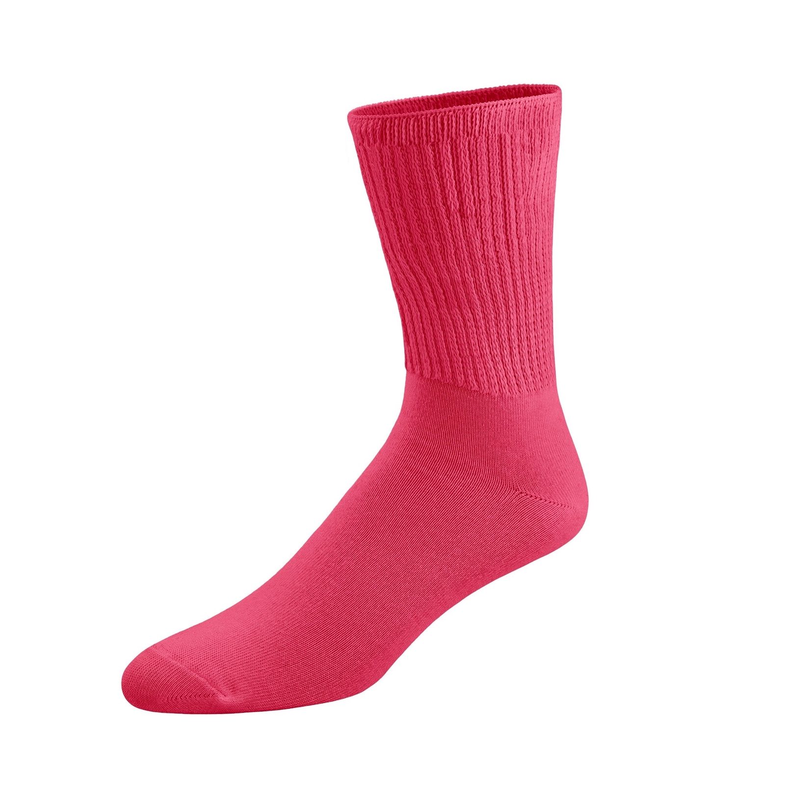 Thin Combed Cotton Diabetic Socks, Loose, Non-Binding Low-Crew Socks (Size 7-11)