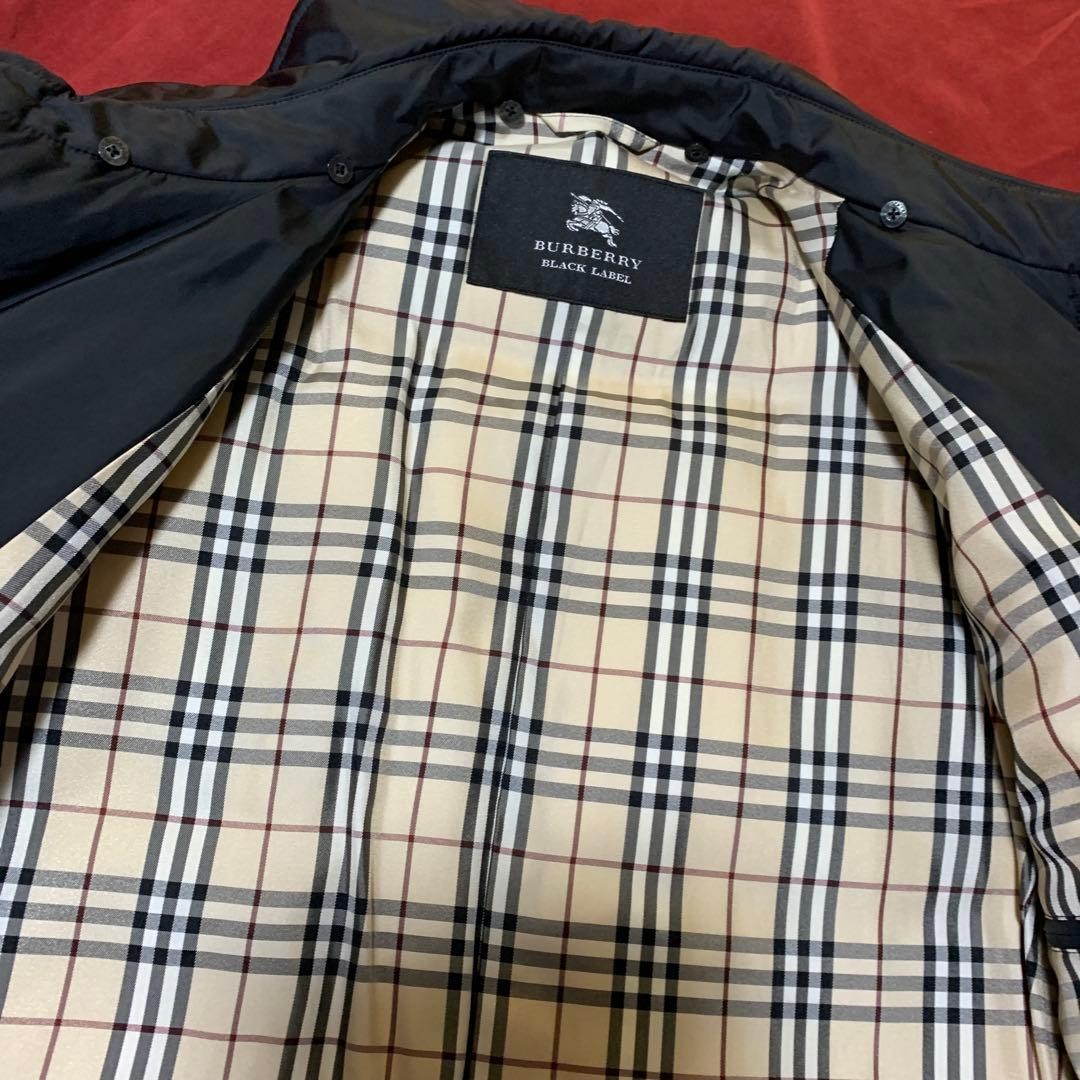 BURBERRY BLACK LABEL Down Coat Excellent Condition