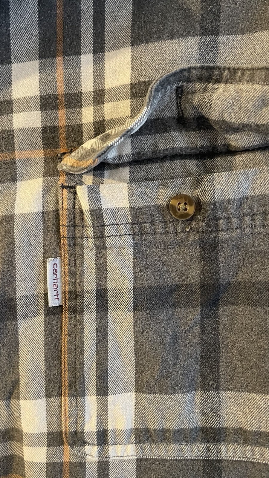 Carhartt Men’s Long Sleeve Flannel