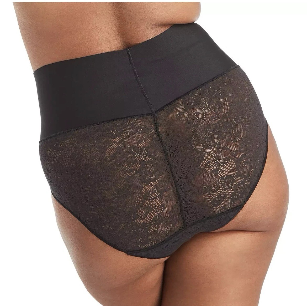 Maidenform Tame Your Tummy Firm Control Brief, Black Size-XL