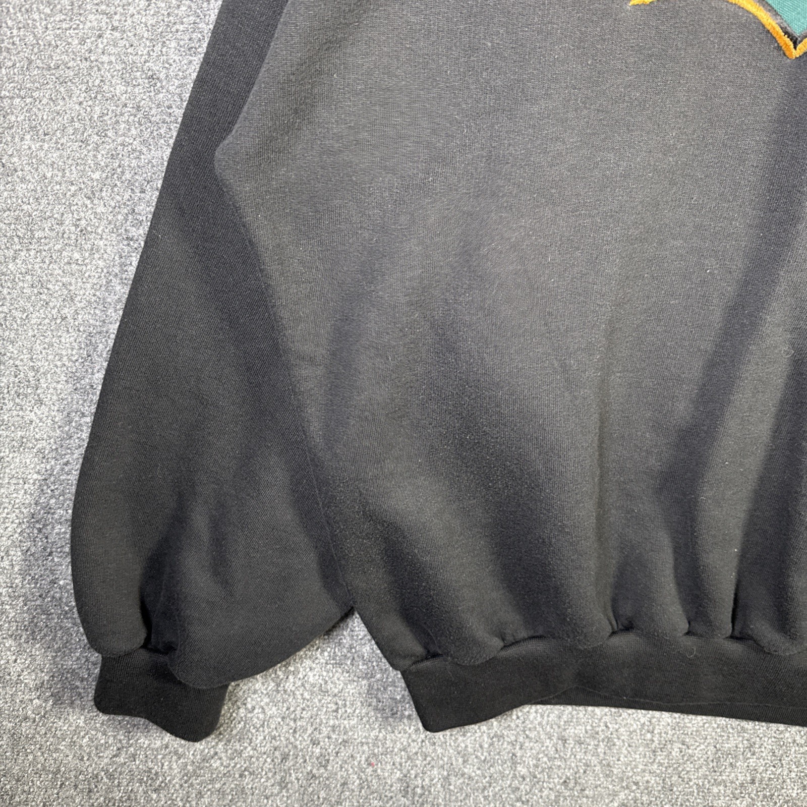 Vintage Nike Force Sweatshirt Mens XL Black 90s Basketball Oregon SAMPLE RARE