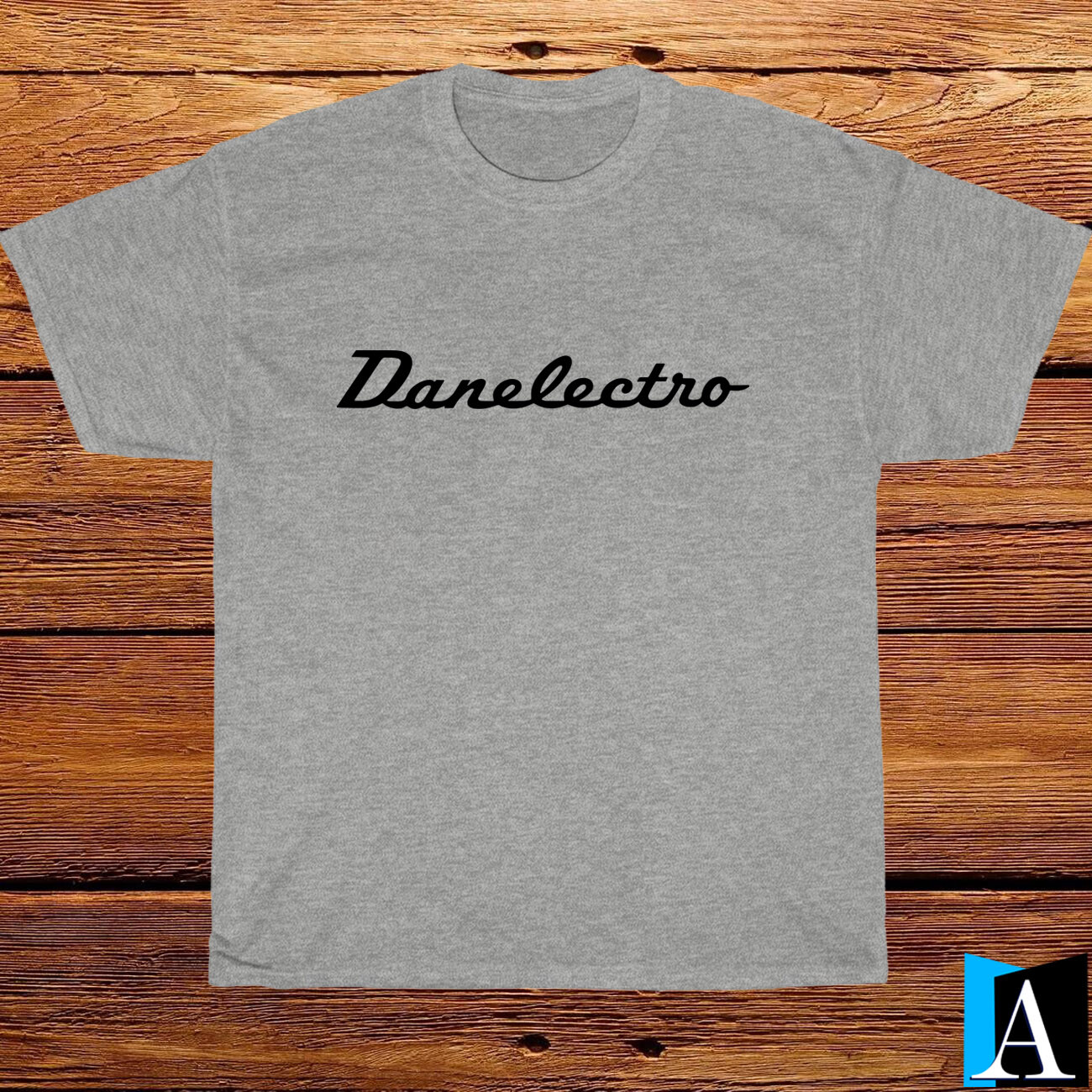 New Shirt Danelectro Guitars Music Logo T-Shirt Black/White/Grey/Navy Size S-3XL