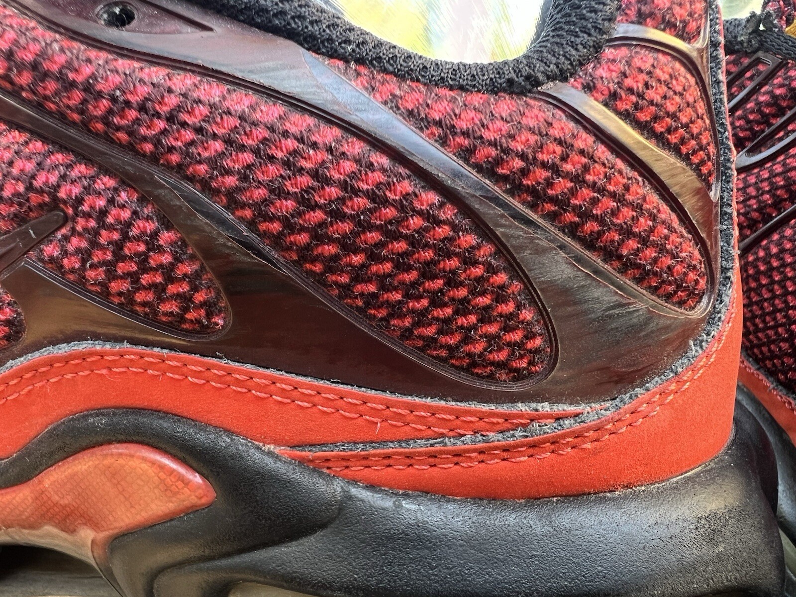 Nike Air Max Plus Tn Sunburst Pack CK9393-600 Habanero Red Sneakers Mens Size 9