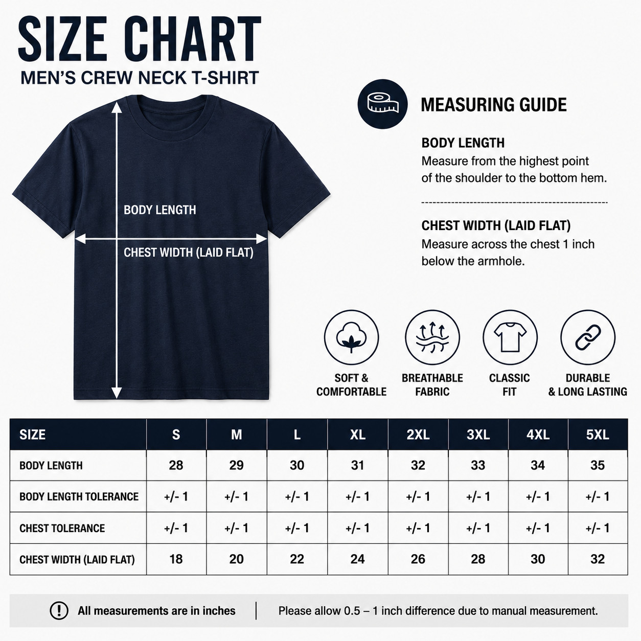 SECURITY T-Shirt Guard Uniform Security Officer Crew Neck Tee S-5XL