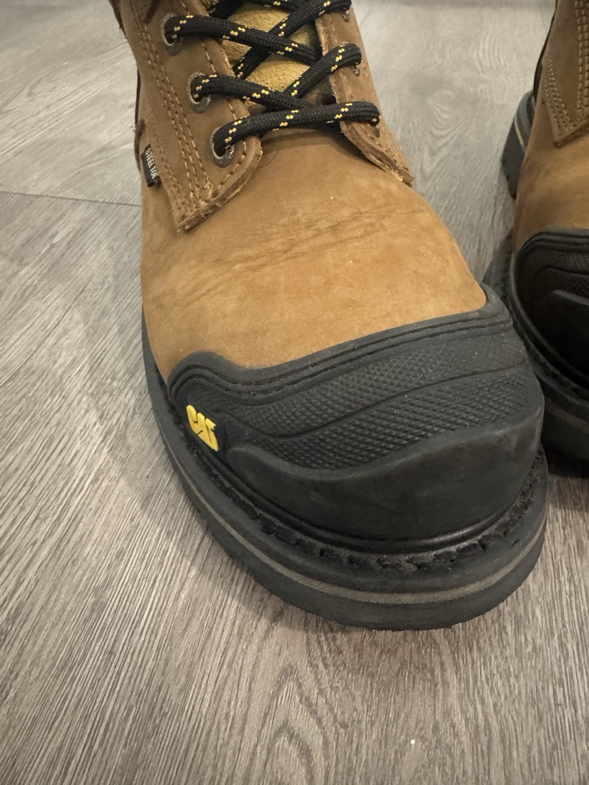 Caterpillar Cat Exposition 6″ Steel Toe Safety Work Boots Men, 8 US