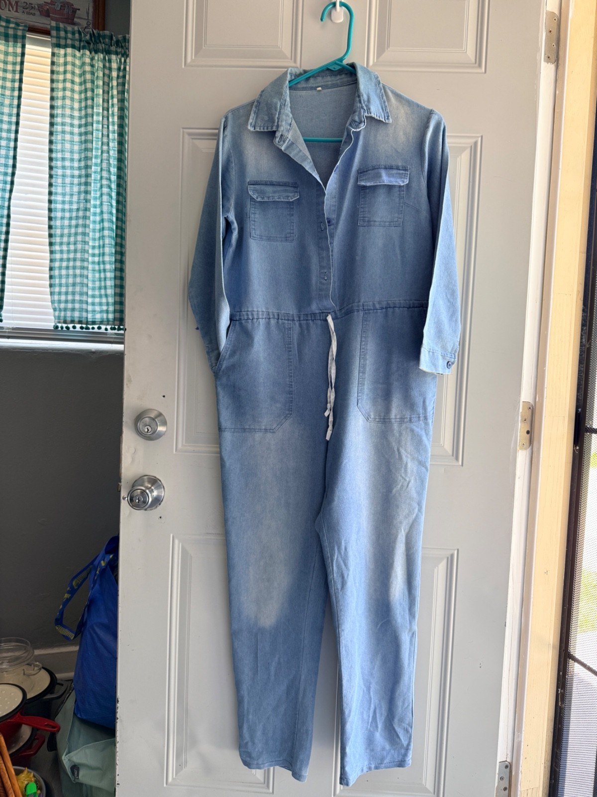 Women’s Chambray Denim Jumpsuit