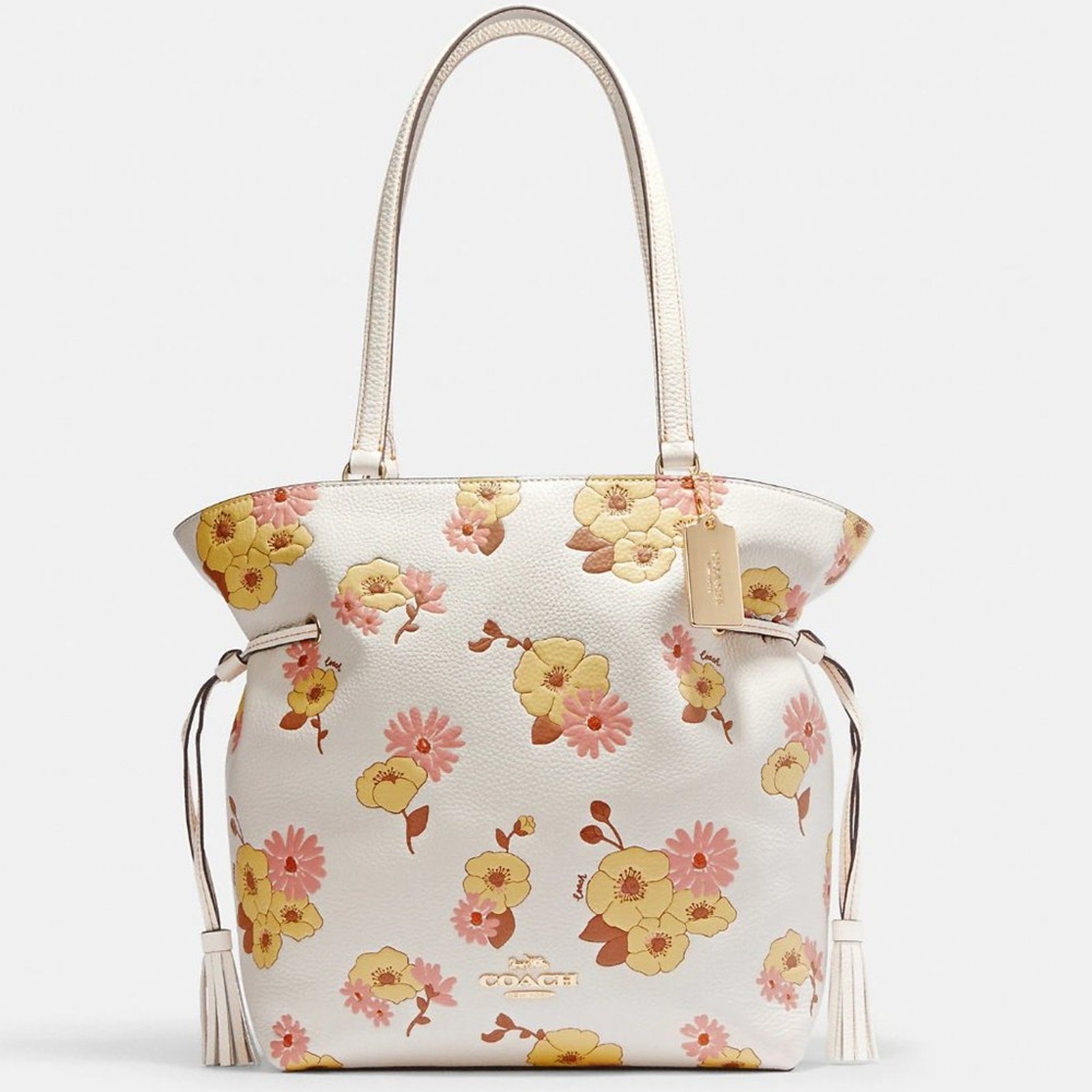 NWT 🌿🌺 Coach Andy Tote With Floral Cluster Print