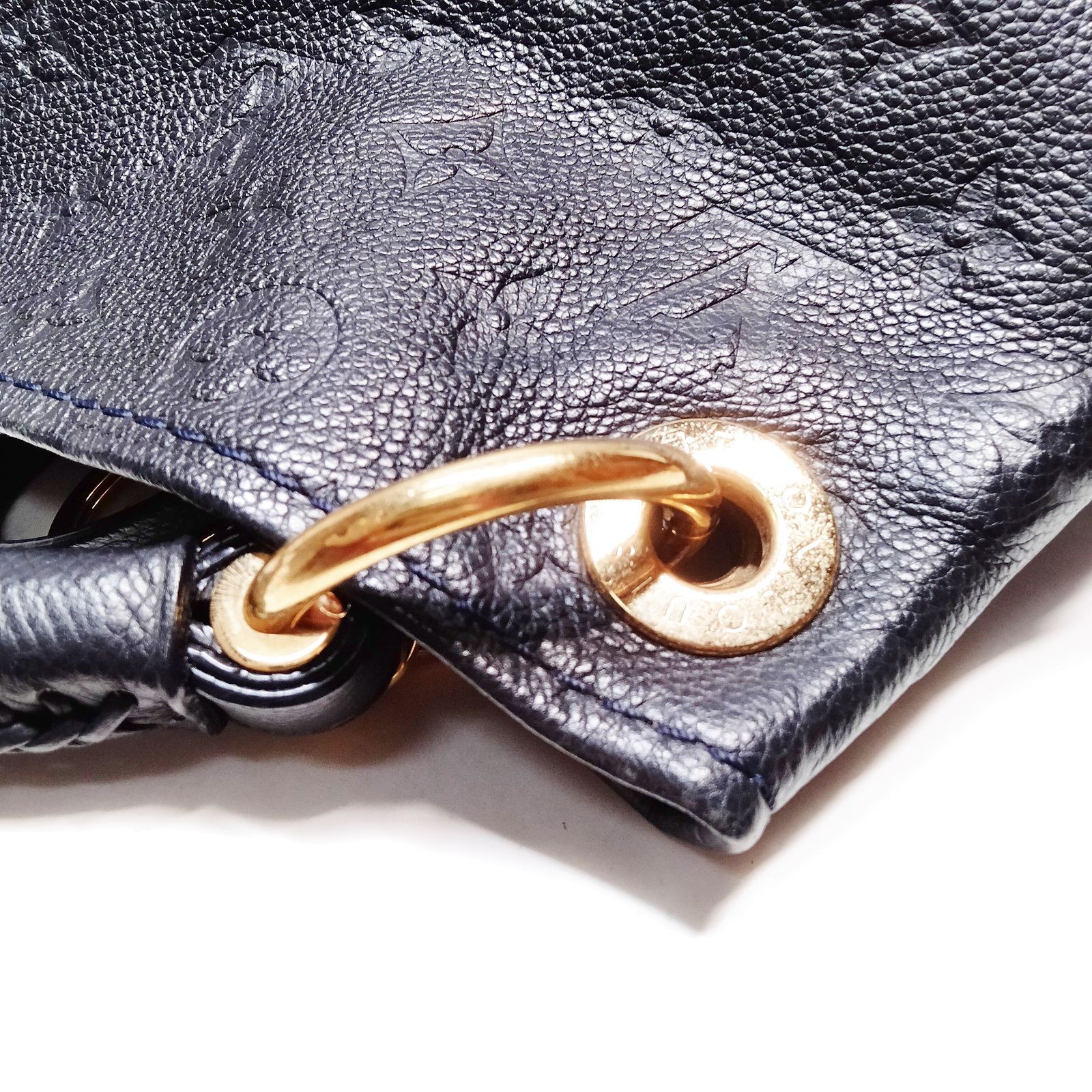 Louis Vuitton LV Tote Bag M41066 Artsy MM Black Monogram Empreinte 3279815